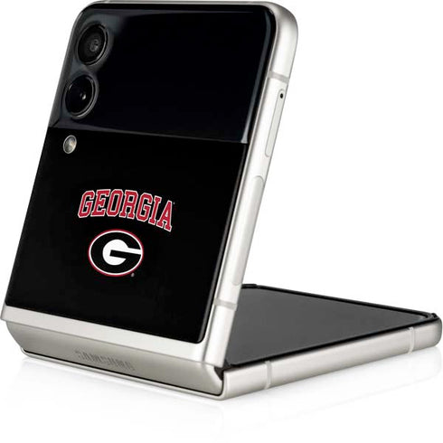 University of Georgia Collegiate Text Galaxy Z Flip4 5G Skin